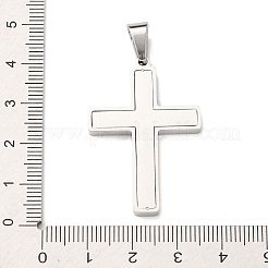 Pendentifs en acier inoxydable brossé 304&nbsp;STAS-P421-15P