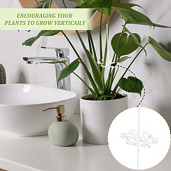 5 Stück 5 Arten Acryl-Pflanzenstützring&nbsp;DIY-GA0007-92