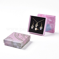 Coffret cadeau en carton rempli de coton&nbsp;LS-X1-CBOX-G018-E02
