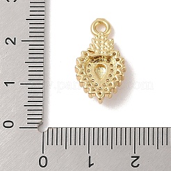 Pendentifs en laiton de placage de rack avec zircone cubique&nbsp;KK-S380-43G