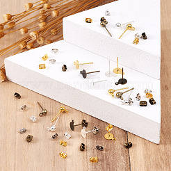 Messing Ohrstecker Zubehör&nbsp;KK-TA0007-78