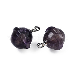 Colgantes de naturales amatista&nbsp;PORC-T132-053I