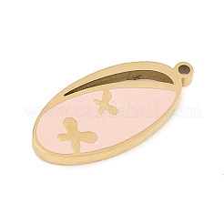304 Edelstahl-Emaille-Anhänger&nbsp;STAS-P447-05D-G