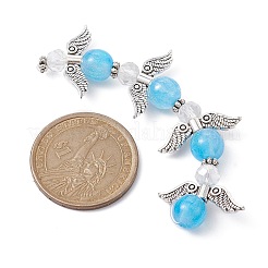3 brins 3 couleurs ensemble de brins de perles en résine bricolage&nbsp;AJEW-JB01179-01
