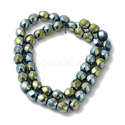 Fili di perline di ematite magnetica sintetica elettrolitica&nbsp;G-I364-J01-07