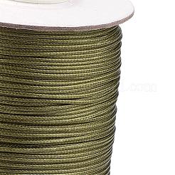 Cordon de polyester ciré coréen&nbsp;YC1.0MM-A116