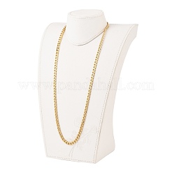 Herren-Halsketten aus kubanischem Gliederarmband aus 304er Edelstahl&nbsp;NJEW-JN03157-02