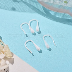 Orecchini pendenti a goccia in ceramica bioceramica ipoallergenica con zirconi&nbsp;EJEW-Z023-05H