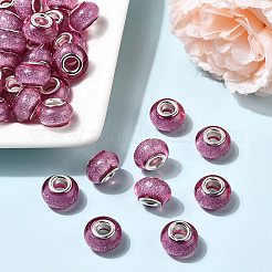 Großes Loch Harz European Beads&nbsp;OPDL-R118-10B