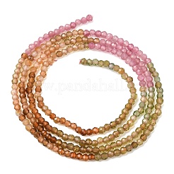 Fili di perle di tormalina multicolore naturale&nbsp;G-I289-03