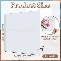 2 fogli di plastica hdpe&nbsp;DIY-OC0014-44B-02