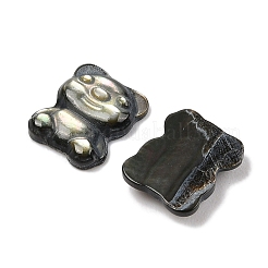 Natürliche schwarze Lippe Shell Cabochons&nbsp;SSHEL-I026-21A