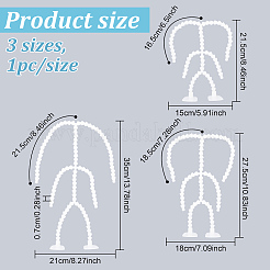 3 Stück 3 Stile Kunststoff-Actionfigur bewegliches Skelett&nbsp;DIY-GO0001-06