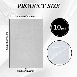 10 Stück Wärmeübertragungs-Aluminiumblech&nbsp;AJEW-SP0001-88B