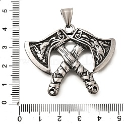 Pendentifs viking en acier inoxydable 304&nbsp;STAS-A109-03AS