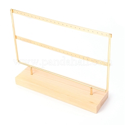 Display orecchino in ferro a due strati&nbsp;DIY-I047-05C