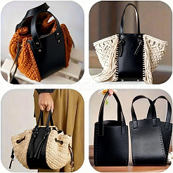 1 sac de rangement en cuir PU à faire soi-même&nbsp;ABAG-CL0001-59A