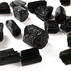 Natürliche schwarze Turmalinperlen&nbsp;WG77657-01