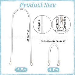 2 pz 2 manici per borsa in pelle PU&nbsp;PURS-WR0001-30C