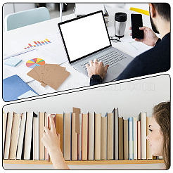 25 Blatt rechteckige Trennblätter aus Papier&nbsp;AJEW-CP0009-51