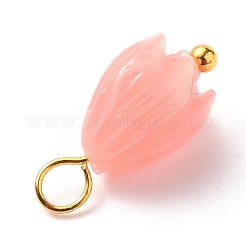 Charms de coral sintético&nbsp;PALLOY-JF00558-05