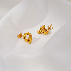 Pendientes de acero inoxidable 304 para mujer&nbsp;MG2495