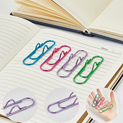 20 Stück Stiftclips aus Eisen in 4 Farben für Notizbuch&nbsp;FIND-SP0002-98B