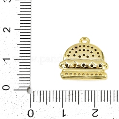 Pendentifs en laiton zircon cubique transparent&nbsp;KK-L238-16G