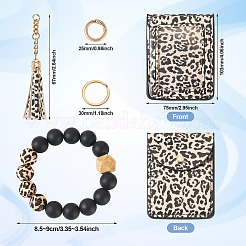 Porte-clés en perles de silicone&nbsp;KEYC-TAC00019