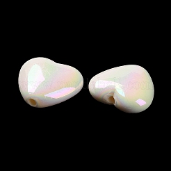 Perline acriliche arcobaleno placcate colore ab&nbsp;SACR-A006-01