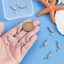 10 Stk. Messing Micro Pave Zirkonia Anhänger&nbsp;KK-WR0001-84P