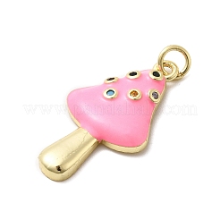 Colgante micropavé cubic zirconia de latón&nbsp;KK-A278-03G-01