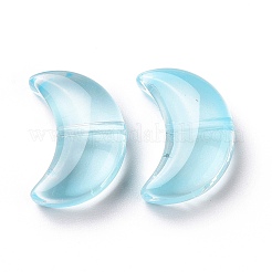Perle di vetro verniciate a spruzzo trasparente&nbsp;GLAA-I050-04F