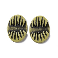 Halloween-Kameen Cabochons aus undurchsichtigem Harz&nbsp;LS-RESI-C017-01D