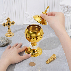 Brûleurs d'encens en fer&nbsp;AJEW-WH0709-491C