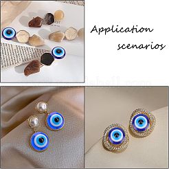 Resina cabochon occhio diabolico&nbsp;CRES-NB0001-15