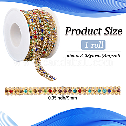 Chaînes strass de fer de tasse&nbsp;CH-WH20001-02A