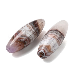 Natürliche Amethyst-Spitzenachatperlen&nbsp;G-A282-05