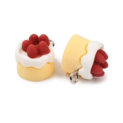 Pendentifs miniatures en résine opaque pour desserts artisanaux&nbsp;FIND-Z104-04P
