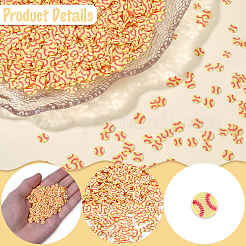 100 g handgefertigte Perlen aus Polymer-Ton&nbsp;CLAY-SC0002-79B