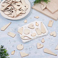 DIY baumeln Ohrring machen Kits&nbsp;DIY-TA0014-23