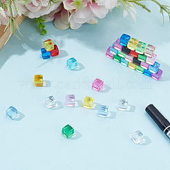 170pcs 17 Farben transparente Acrylperlen&nbsp;AJEW-PA0001-05