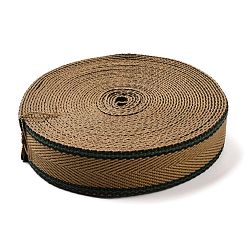 10 Yard gestreiftes Polyesterband&nbsp;SRIB-WH0011-068C