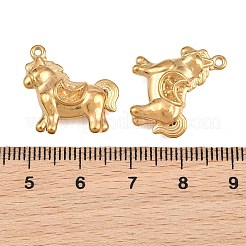 201 Edelstahlanhänger mit Strassfassungen&nbsp;SA-CBA9448-03G