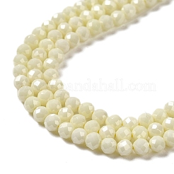 Brins de perles de zircon cubique&nbsp;ZIRC-P109-02A-M