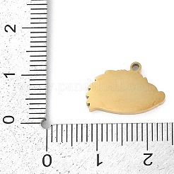 Ciondoli in acciaio inox smaltato 304&nbsp;STAS-I325-039G