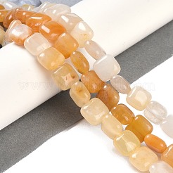 Topaz natural jade perlas hebras&nbsp;G-M435-A10-01