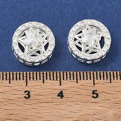 Messing-Pavé-Zirkonia-Mehrstrang-Glieder&nbsp;KK-B172-07S-03