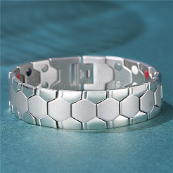 Uhrenarmbänder mit Panther-Kette aus Edelstahl&nbsp;JB673A