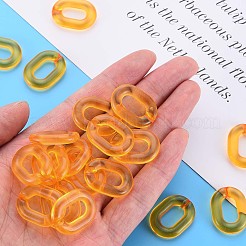 Transparentem Acryl Verknüpfung Ringe&nbsp;MACR-S373-19-B01